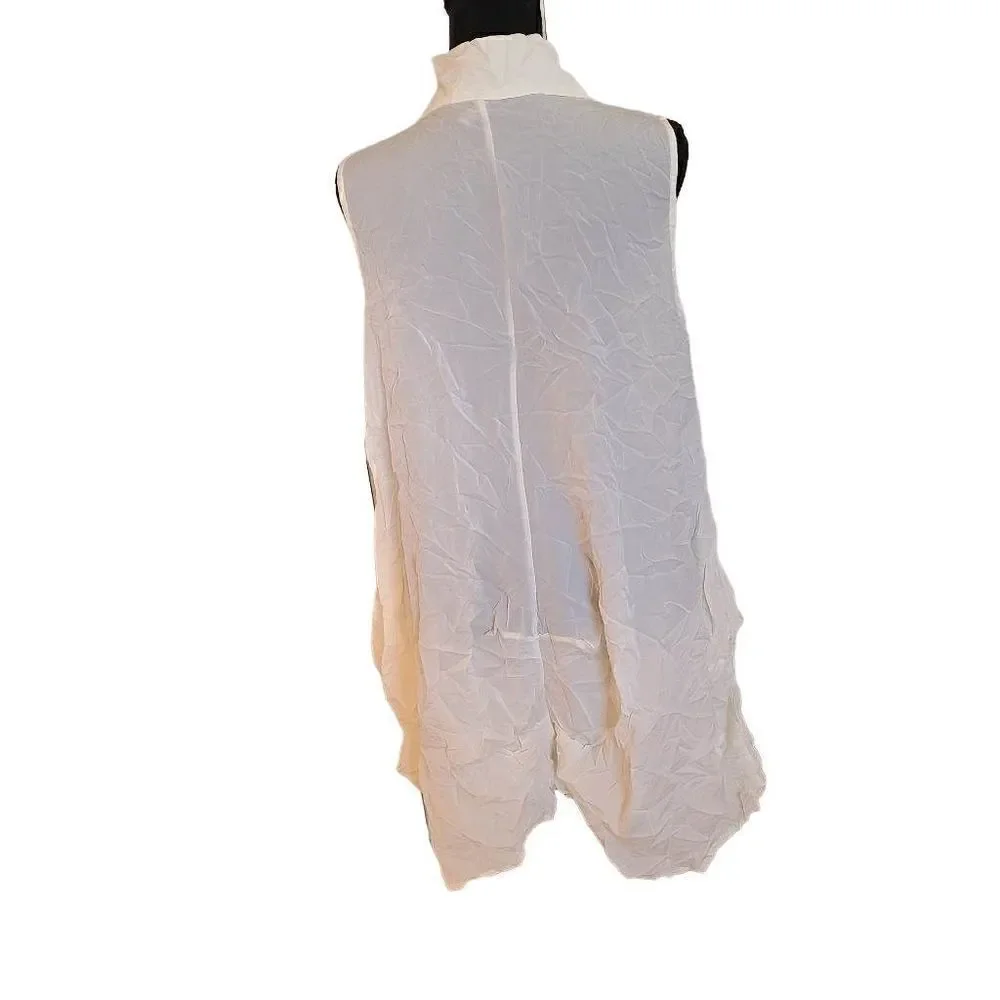 By JJ Lightweight Off White Summer Dress Size S